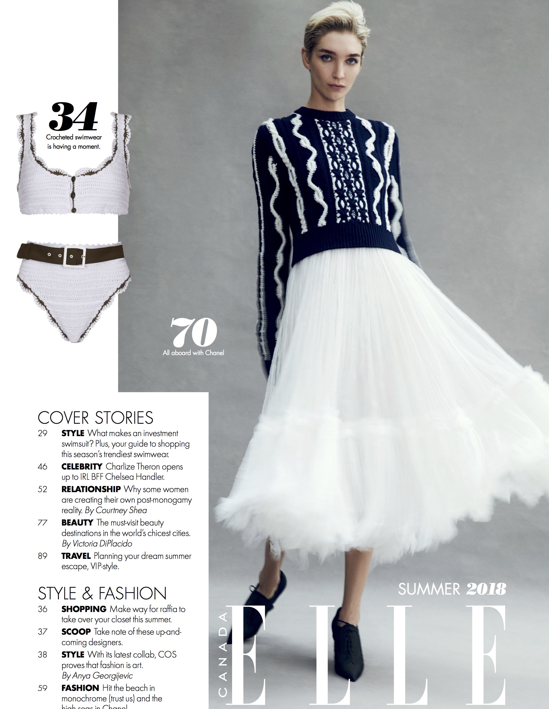 Lizbell Agency Janice Alida Debuts Her Wicked New Blonde For